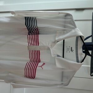 Puma White Golf Shirt - XXL